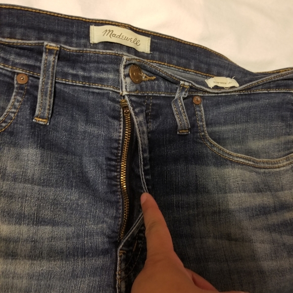 Madewell High_rise Skinny Jeans Women's Color Blue Size 31 - Picture 8 of 9